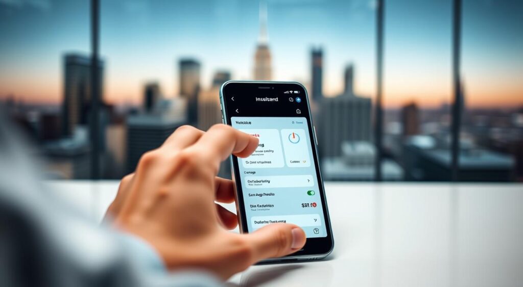 insurance mobile app