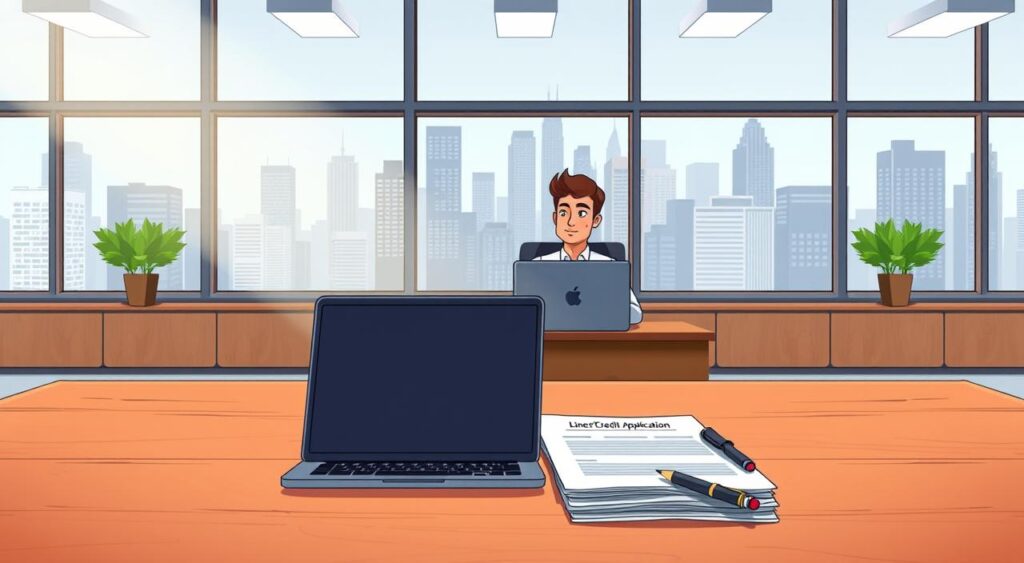 line of credit application process